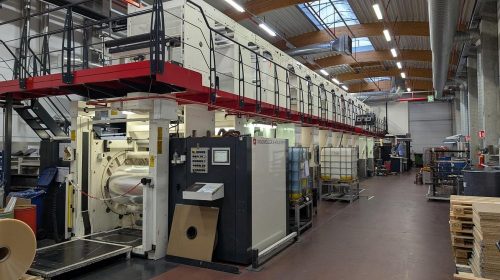 Windmöller & Hölscher Heliostar GL, 2007, 8-colour rotogravure press